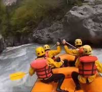 rafting sul fiume lao